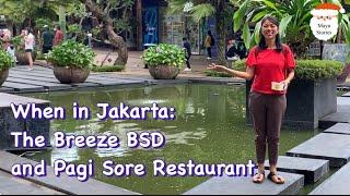 Burgreens at The Breeze Mall and Nasi Padang Pagi Sore at BSD Indonesia