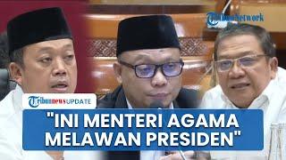 Emosi Pansus Haji DPR Cecar Anak Buah Menag Yaqut yang Dicap Bohong Sebut Menteri Melawan Presiden