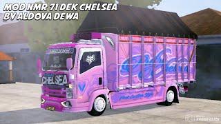 Mod NMR 71 Dek Chelsea by Aldova Dewa  Mod Bussid terbaru  Mod Dek Chelsea NMR 71