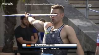 Johannes Vetter  Javelin Throw Montage