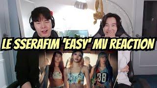 ENG 르세라핌 EASY 뮤비 리액션  LE SSERAFIM EASY OFFICIAL MV REACTION
