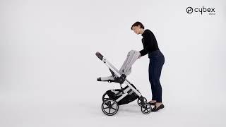 Cybex Balios S Lux - сборка и использование детской коляски