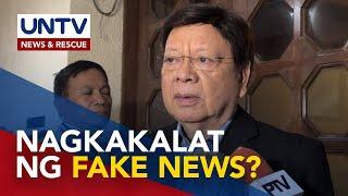 Rep. Marcoleta sasampahan ng ethics complaint dahil sa umano’y pagkakalat ng fake news