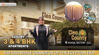 Cleo County  Luxury 3 & 4 BHK In Sector 121 Noida  Flats On Rent  Tour