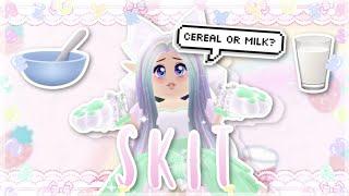  MILK Before CEREAL?  ROYALE HIGH Skit