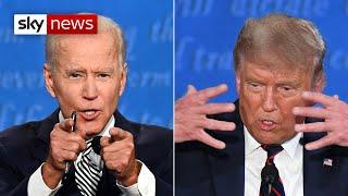 Watch In Full Trump versus Biden in the first US Presidential election debate