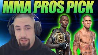 MMA Pros Pick  Israel Adesanya vs. Alex Pereira - Part 2  UFC 281