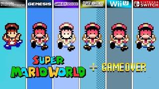 Marios Death in Every Super Mario World Version 1990 + All Game Over Screens