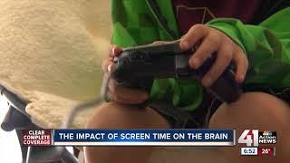 Study Too much screen time impacts childrens brains