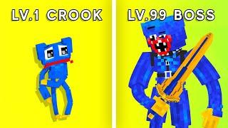 Crook VS Boss - Huggy Wuggy - Monster School Minecraft Animation