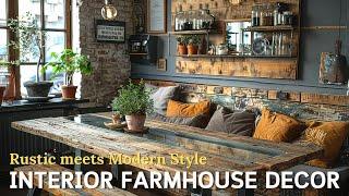 Modern Farmhouse Decor Blending Rustic Charm with Modern Elegance