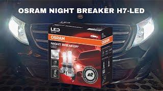 OSRAM NIGHT BREAKER LED H7 - Výměna halogenové žárovky za legální LED. Návod a test CZSK