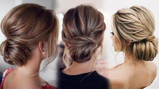 Simple updo for long hair  Bridesmaid hairstyles 2020  Wedding hairstyles that last all day