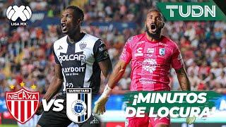 ¡JUEGO DE LOCURA  Dos goles 3 MINUTOS  Necaxa 1-1 Querétaro  CL2024 - Liga Mx PLAY-IN  TUDN