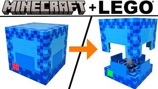 100% WORKING LEGO® Minecraft Shulker Box