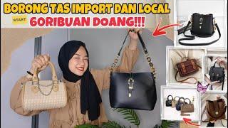 SHOPEE HAUL TAS IMPORT DAN LOCAL TERBARU 60RIBUAN DOANG MUAT BANYAK BARANG