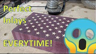 How to create perfect inlays with a CNC every time  Woodworking  Tutorial 