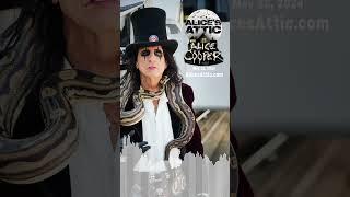 Alice Cooper back again on the airwaves celebrating a fine Wednesday on Alices Attic