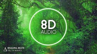 Dreaming Rain  Sleep Music 8D Audio Deep Relaxing ASMR Rain - Binaural Beats