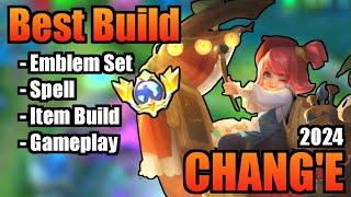 CHANGE BEST BUILD 2024  TOP 1 GLOBAL CHANGE BUILD  CHANGE - MOBILE LEGENDS  MLBB