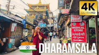  McLeod Ganj - Main Market - Dharamsala  Himachal Pradesh   WALK 4k  #dharamshala #mcleodganj