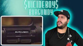 THESE GUYS ARE FIRE?  $UICIDEBOY$- BURGUNDY Lyric Video  REACTION