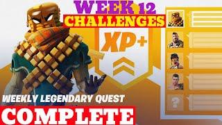 Fortnite All Week 12 Challenges Easy Guide