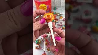 Chupa Chups Lollipop Candy Lip Balm Satisfying Video ASMR #shorts #asmr
