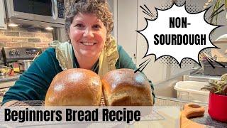 Mennonite Bread Recipe for Beginners non-Sourdough