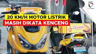 #026 KECEPATAN 20KMH MOTOR LISTRIK MASIH KENCENG 