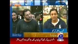 Shahid Afridi vs Shoaib Akhtar  BIG Media FIGHT