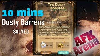 The Dusty Barrens Gameplay  Solved in 10 minutes