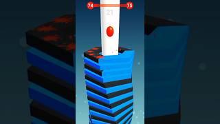 Stack Ball Gameplay Level 74 #stackball #gaming #shorts #youtubeshorts #gameplay