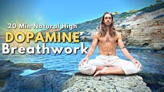 20 Min Guided Breathwork to Boost Dopamine Levels And Feel Naturally High I 3 Rounds