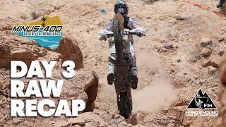 Raw and Rowdy Action from the Final Day of the Minus 400 Extreme Desert Race 