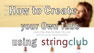 How to Create your Own Violin Tab using Stringclub