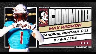 WATCH Max Redmon commits to Florida State LIVE on 247Sports