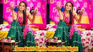 Sonakshi Sinhas Wedding Mehendi Night Adorable Moments With Zaheer Iqbal