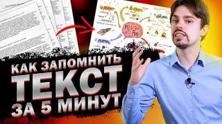 Как выучить текст  Как быстро запомнить длинный текст