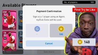 FIRST TRY BE LIKE ARSENAL PACK OPENING Pes 2021 Mobile