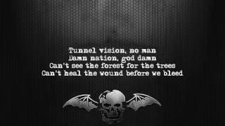 Avenged Sevenfold - God Damn Lyrics on screen Full HD