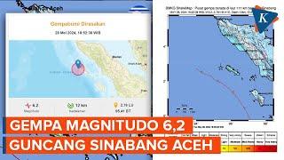 Gempa Magnitudo 62 Guncang Sinabang Aceh Tak Berpotensi Tsunami