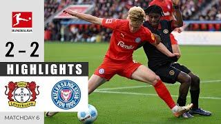 Bayer Leverkusen gegen Holstein Kiel 2 - 2  Highlights  Bundesliga 202425 - 5th October 2024