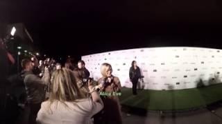 360 look from the Oscar Wilde Awards green carpet