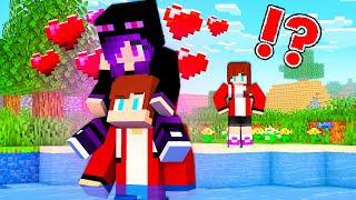 MAIZEN  JJ Met Endergirl in Village and Save Her HOUSE - Minecraft Animation JJ & Mikey