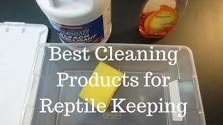 Best Cleaning Products for Reptile Keeping - Benjamins Exotics