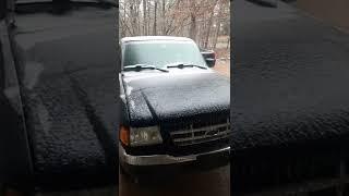 Ice ice babyfrozen Ford Ranger