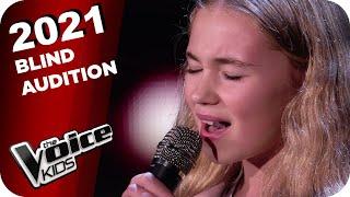 Christina Perri - Jar of Hearts Kiara  The Voice Kids 2021  Blind Auditions