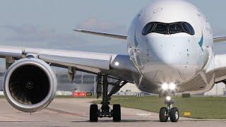 Thrilling Airbus A350 Acceleration and short takeoff