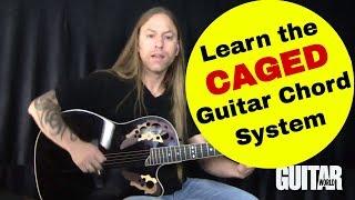 The Secret to Learning The CAGED Guitar Chord System - Fretboard Mastery Part 8 Steve Stine Lesson